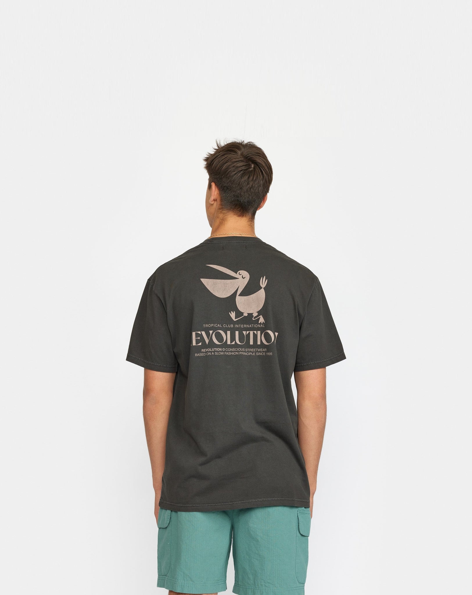 T-SHIRT AMPIA PELICAN NERA