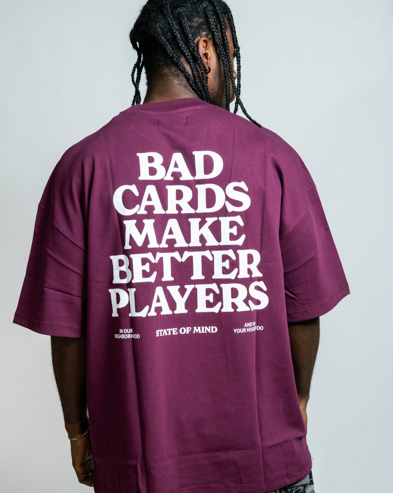 T-SHIRT BAD CARD VIOLA