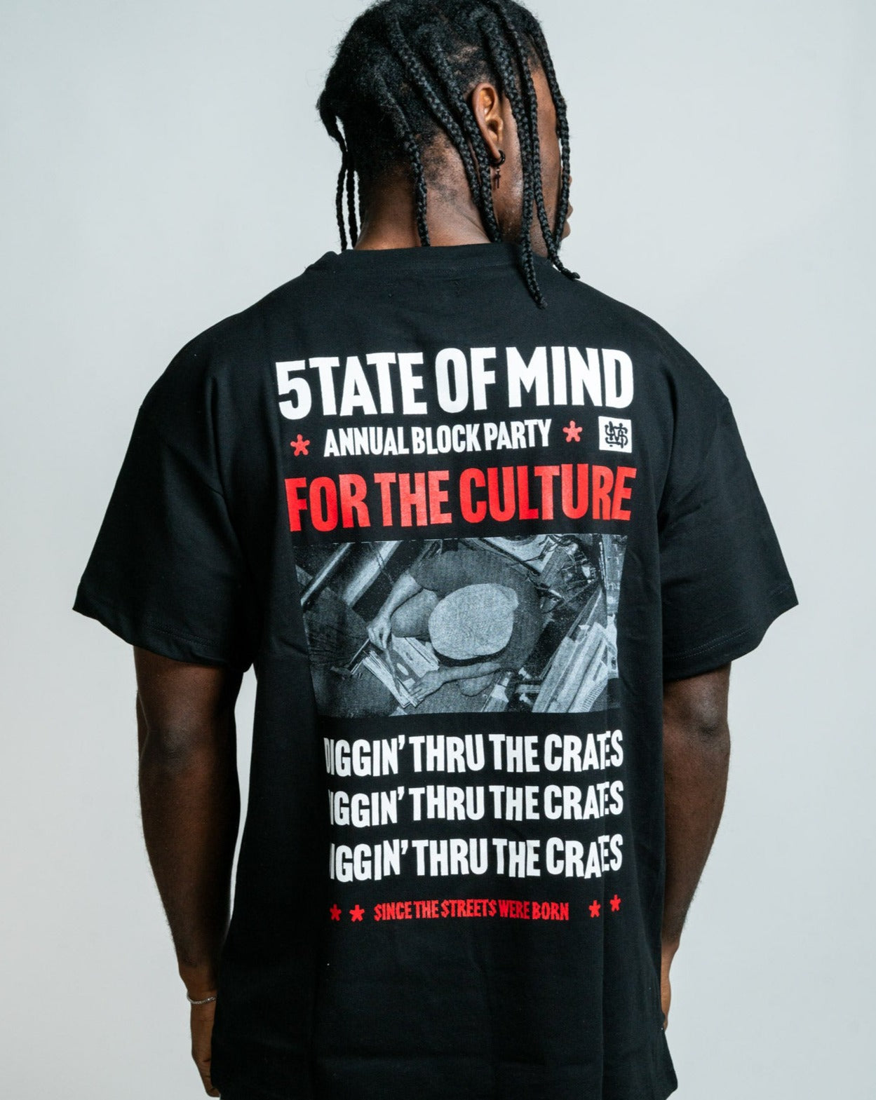 T-SHIRT 4 THE CULTURE NERA