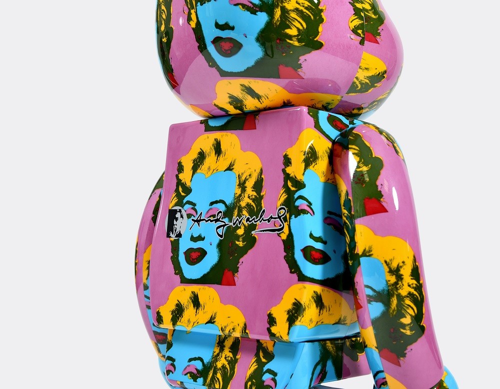Be@rbrick 100% + 400% Andy Warhol Marilyn - Medicom Toy