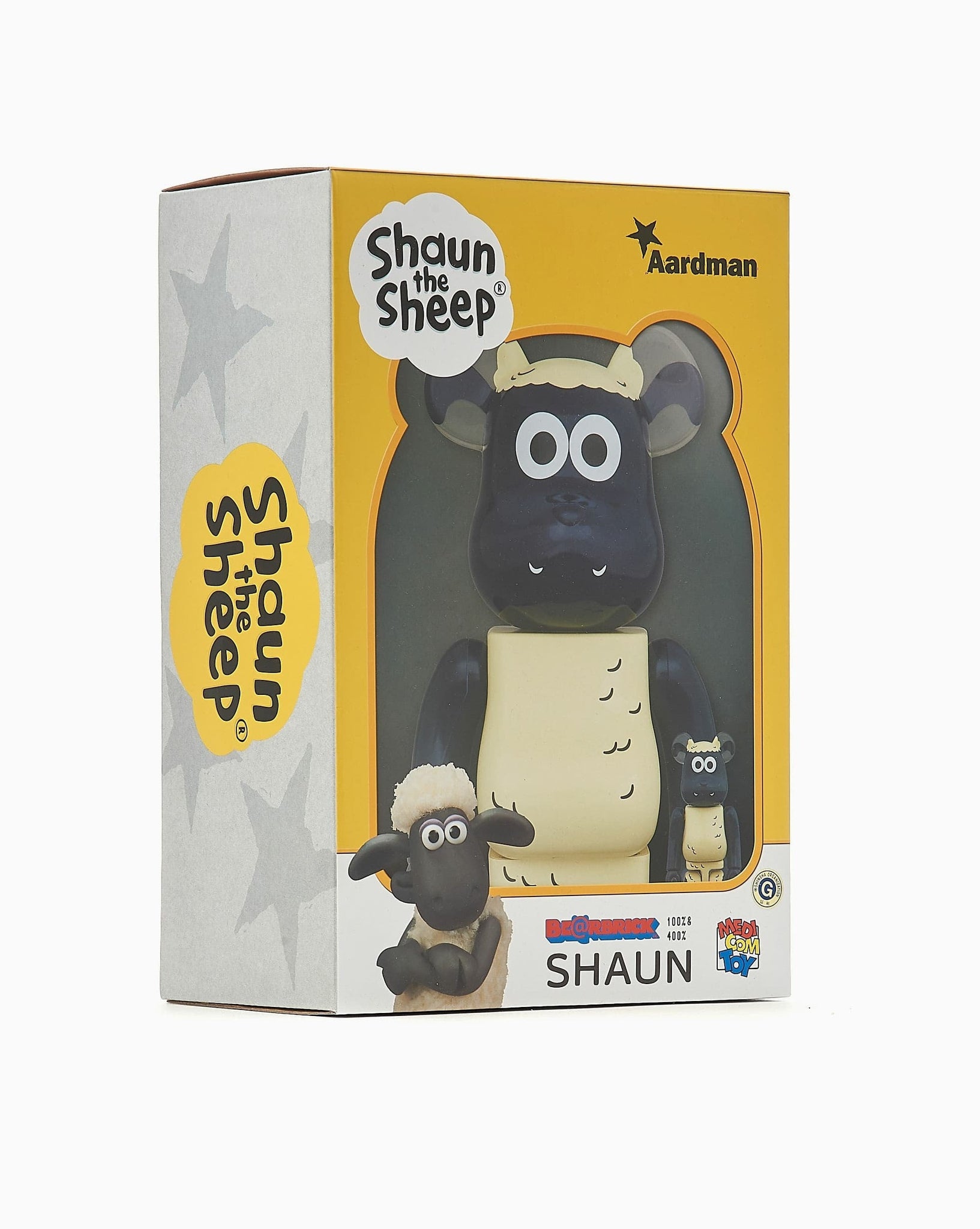 Be@rbrick 100% + 400% Shaun the Sheep 2 pack - Medicom Toy
